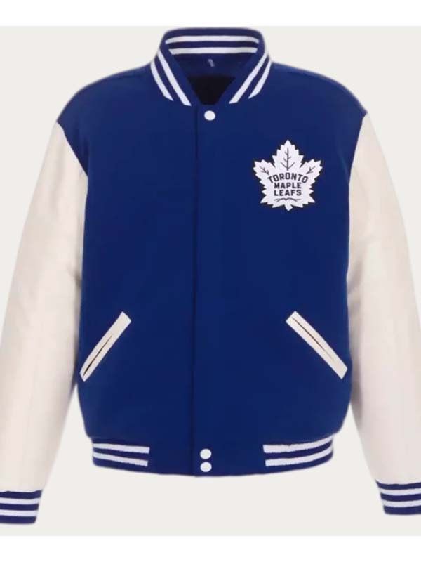 Toronto Maple Leafs Varsity Jacket - Zellberry - Shop Now