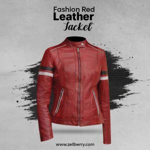 Fashion Red Leather Jackets