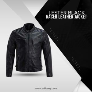 Lester Black Racer Leather Jacket