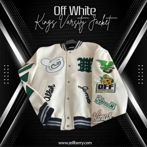 Off White Kings Varsity Jacket