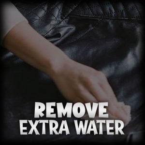 Remove Extra Water