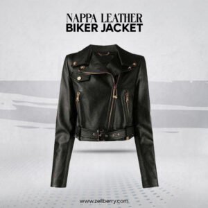 Nappa Leather Biker Jacket