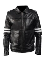 Black Leather Jacket Dragonhide