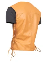 Brandon Tan Brown Vest Leather