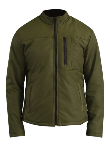 Elliot Green Lightweight Jacket​ front