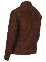 Fernando-Quilted-Brown-Suede-Biker-Jacket-Back