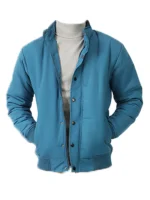 Mens Lightweight Polyester Jacket Front Side